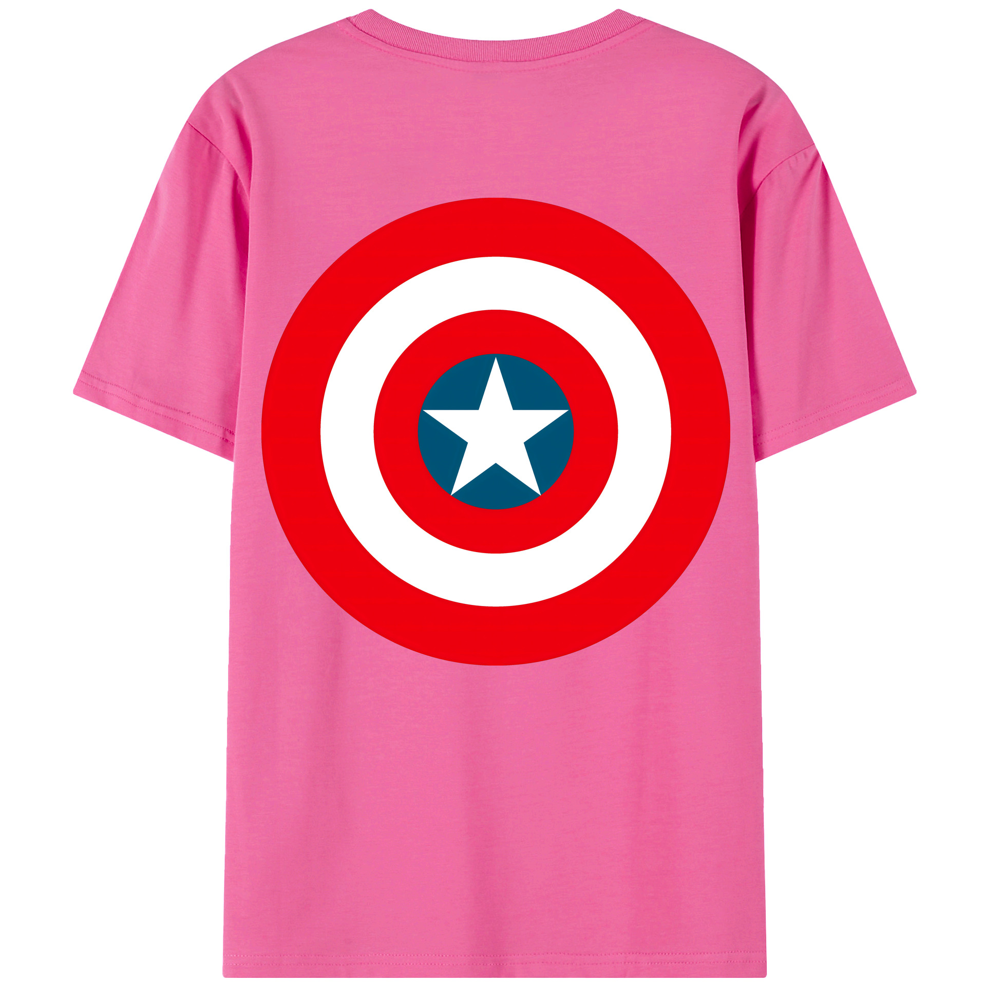 （画像用） アベンジャーズ The Avengers レディース半袖Tシャツ(バックプリント)
